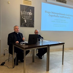 Održano predavanje "Blago Metropolitanske knjižnice Zagrebačke nadbiskupije"